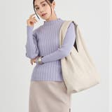 64サックス | ランダムリブニットプルオーバー | NICOLE