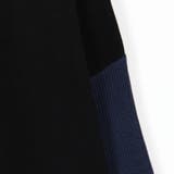 ネックレス付きバイカラースクエアハイネックニット | NICOLE | 詳細画像10 