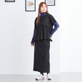 ネックレス付きバイカラースクエアハイネックニット | NICOLE | 詳細画像18 