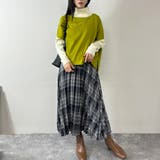 ネックレス付きバイカラースクエアハイネックニット | NICOLE | 詳細画像22 