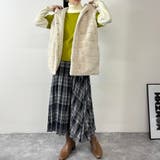 ネックレス付きバイカラースクエアハイネックニット | NICOLE | 詳細画像23 