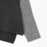 ネックレス付きバイカラースクエアハイネックニット | NICOLE | 詳細画像6 