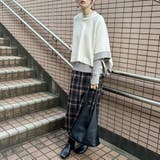 アンサンブルニット/スヌードポンチョ×クルーネックプルオーバー | NICOLE | 詳細画像24