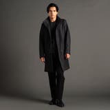 ダウンファブリックカルゼ スタンドカラーコート | NICOLE | 詳細画像3 