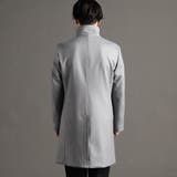 ダウンファブリックカルゼ スタンドカラーコート | NICOLE | 詳細画像5 