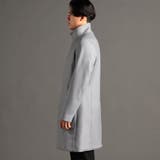 ダウンファブリックカルゼ スタンドカラーコート | NICOLE | 詳細画像6 