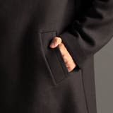 MILIOR カシミヤ混ウールメルトン チェスターコート | NICOLE | 詳細画像10 