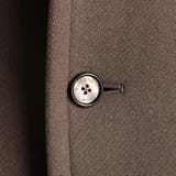 MILIOR カシミヤ混ウールメルトン チェスターコート | NICOLE | 詳細画像14 