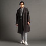 MILIOR カシミヤ混ウールメルトン チェスターコート | NICOLE | 詳細画像3 