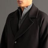 MILIOR カシミヤ混ウールメルトン チェスターコート | NICOLE | 詳細画像7 