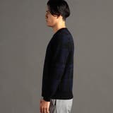 グラフィックダブルジャカード クルーネックニット | NICOLE | 詳細画像5 