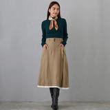 アシメプリーツAラインスカート | NICOLE | 詳細画像14 