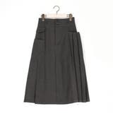 アシメプリーツAラインスカート | NICOLE | 詳細画像3 