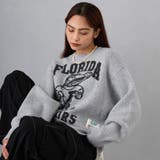 19ライトグレー | 【DISCUSxUNIV 】Wジャカードデザインニットプルオーバー | NICOLE