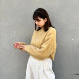 モヘアタッチニットプルオーバー | NICOLE | 詳細画像19 