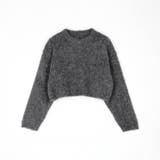 モヘアタッチニットプルオーバー | NICOLE | 詳細画像2 