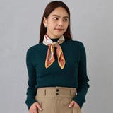 40グリーン | ハイネックリブニット | NICOLE