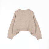 Vネックニットプルオーバー | NICOLE | 詳細画像2 