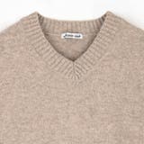 Vネックニットプルオーバー | NICOLE | 詳細画像3 