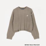 【BEVERLY HILLS POLO CLUB】ケーブルニットプルオーバー | NICOLE | 詳細画像3