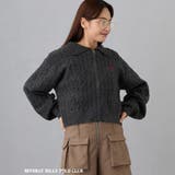 【BEVERLY HILLS POLO CLUB】フルジップカーディガン | NICOLE | 詳細画像1