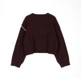 ブランケットステッチカーディガン | NICOLE | 詳細画像5 