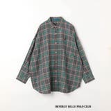 【BEVERLY HILLS POLO CLUB】チェックルーズシャツ | NICOLE | 詳細画像2