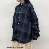 49ブラック | 【BEVERLY HILLS POLO CLUB】チェックルーズシャツ | NICOLE
