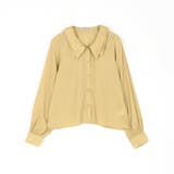 フラットカラー刺繍ブラウス | NICOLE | 詳細画像2