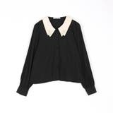 フラットカラー刺繍ブラウス | NICOLE | 詳細画像4