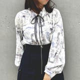 パイピング柄ブラウス | NICOLE | 詳細画像1 