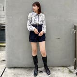 パイピング柄ブラウス | NICOLE | 詳細画像15 