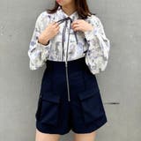 パイピング柄ブラウス | NICOLE | 詳細画像19 