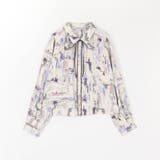 パイピング柄ブラウス | NICOLE | 詳細画像4 