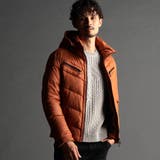 10オレンジ | マイクロスウェードダウンブルゾン | NICOLE