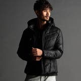 49ブラック | マイクロスウェードダウンブルゾン | NICOLE