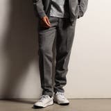 19ライトグレー | 【RIELABO】ドビーポンチ スラックスイージーパンツ | NICOLE