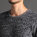 【24年モデル EC限定再販売】リンクスバスケットクルーネックニット | NICOLE | 詳細画像8 