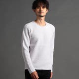 09ホワイト | 【24年モデル EC限定再販売】リンクスバスケットクルーネックニット | NICOLE