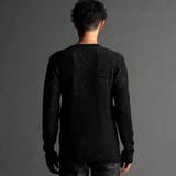 ジグザグ柄ジャカード Vネックプルオーバーニット | NICOLE | 詳細画像6