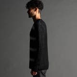 ジグザグ柄ジャカード Vネックプルオーバーニット | NICOLE | 詳細画像7