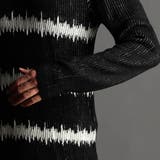 ジグザグ柄ジャカード Vネックプルオーバーニット | NICOLE | 詳細画像9