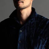 ストレッチプリーツベロア スタンドシャツ | NICOLE | 詳細画像7 