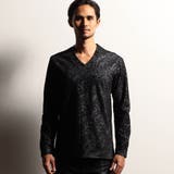 【RIELABO】フラワージャカードボンディング Ｖネックプルオーバー | NICOLE | 詳細画像5 