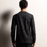 【RIELABO】フラワージャカードボンディング Ｖネックプルオーバー | NICOLE | 詳細画像6 