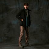 ストレッチメルトンスタンドミドルコート | NICOLE | 詳細画像4 