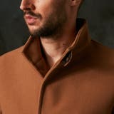 ストレッチメルトンスタンドミドルコート | NICOLE | 詳細画像9 