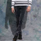 フロッキープリントデニムパンツ | NICOLE | 詳細画像1 