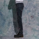 フロッキープリントデニムパンツ | NICOLE | 詳細画像5 