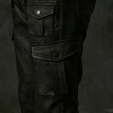 マイクロ起毛ポンチ ムラプリント多ポケットカーゴパンツ | NICOLE | 詳細画像11